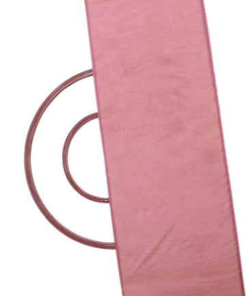 pink colour two tone plain paper silk fabric 1
